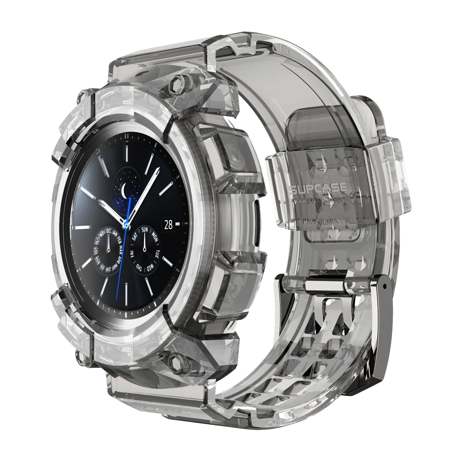Galaxy Watch3 45mm Unicorn Beetle Pro Wristband Case-Clear