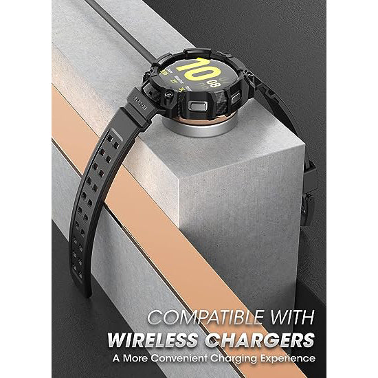 Galaxy Watch6 44mm Unicorn Beetle PRO Wristband Case-Black - Image 4