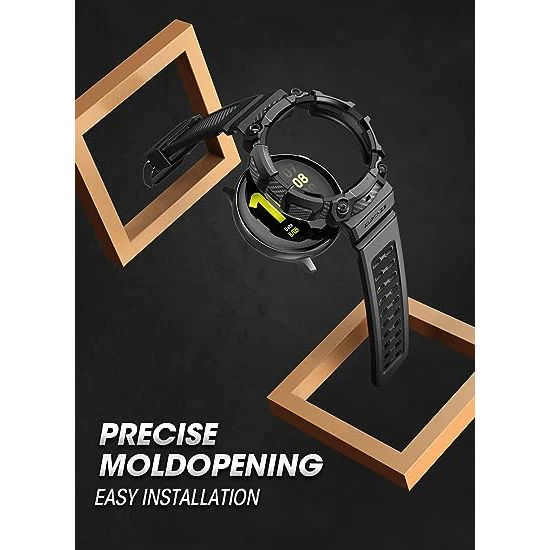 Galaxy Watch6 44mm Unicorn Beetle PRO Wristband Case-Black - Image 5