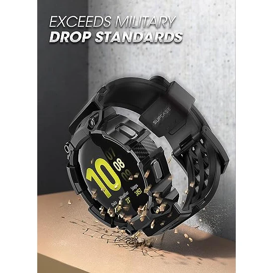 Galaxy Watch6 44mm Unicorn Beetle PRO Wristband Case-Black - Image 6