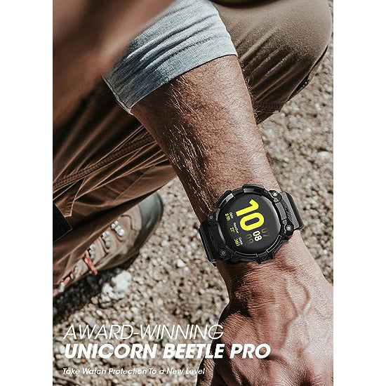 Galaxy Watch6 44mm Unicorn Beetle PRO Wristband Case-Black - Image 7