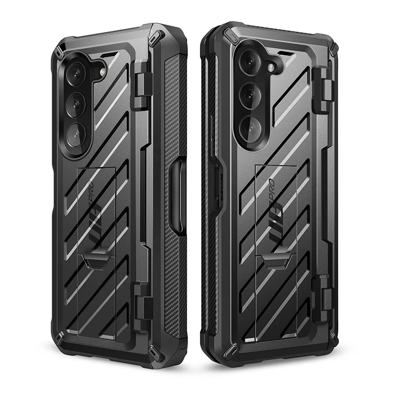 Galaxy Z Fold5 Unicorn Beetle PRO Rugged Case with S-Pen Holder(open box)-Black - Image 6