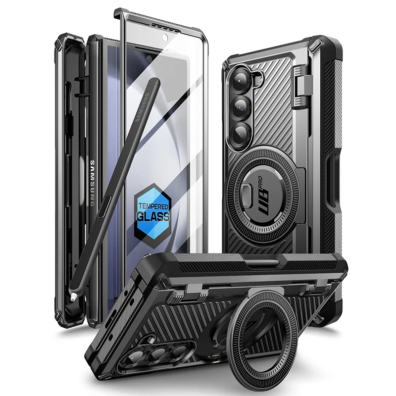 Galaxy Z Fold6 Unicorn Beetle PRO Mag Rugged Case - Black - Image 5