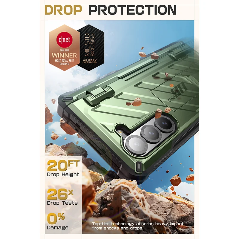 Galaxy Z Fold6 Unicorn Beetle PRO Rugged Case(open box) - Dark Green - Image 5