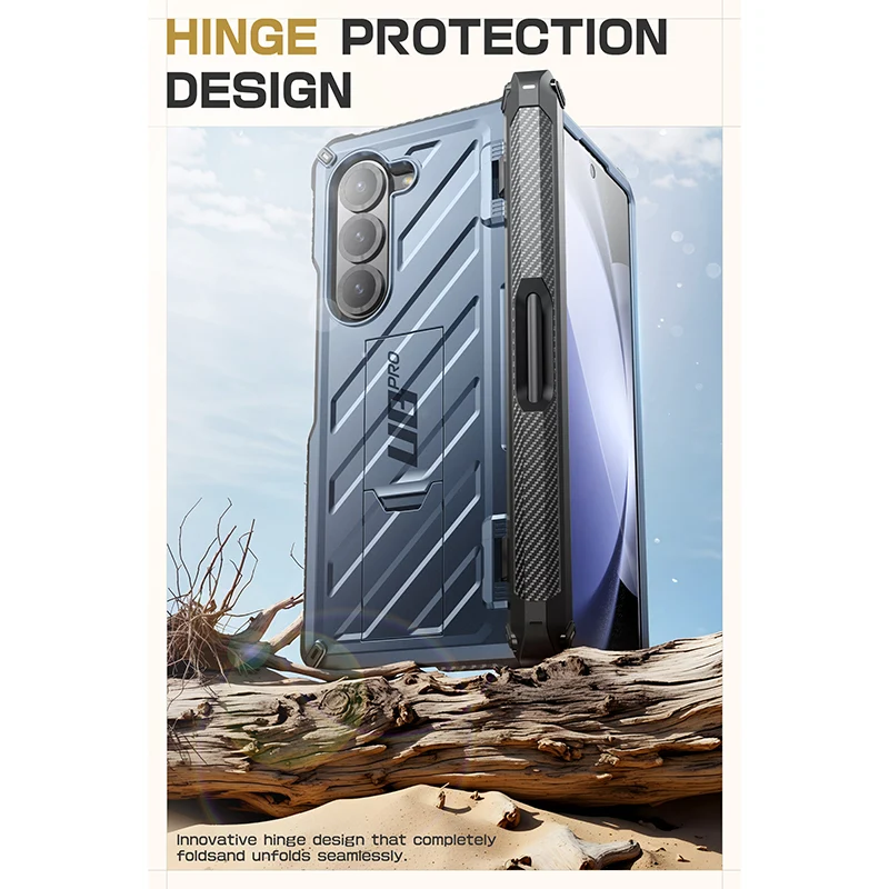 Galaxy Z Fold6 Unicorn Beetle PRO Rugged Case(open box) - Metallic Blue - Image 10