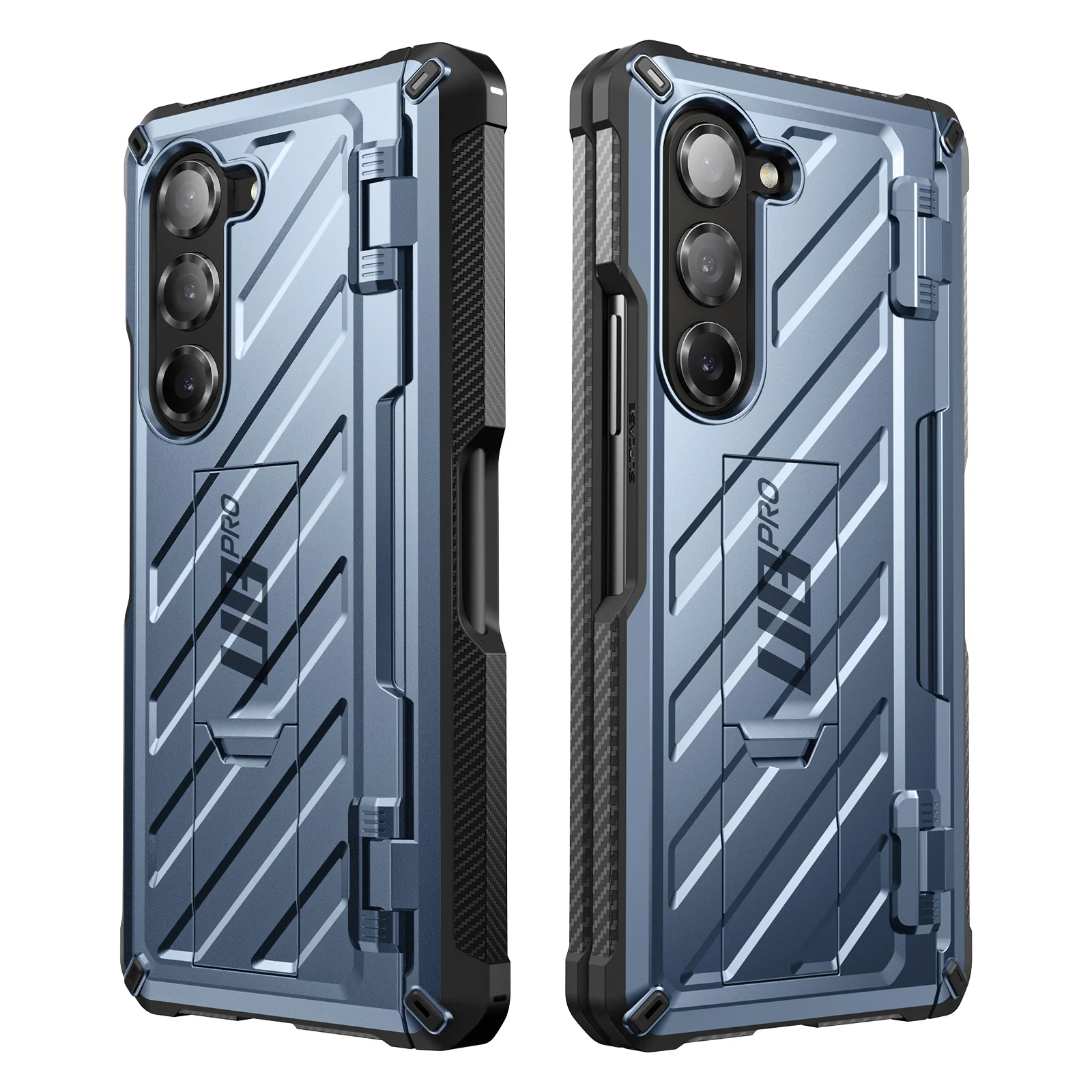 Galaxy Z Fold6 Unicorn Beetle PRO Rugged Case(open box) - Metallic Blue - Image 13