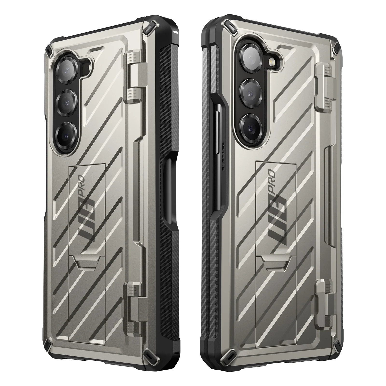 Galaxy Z Fold6 Unicorn Beetle PRO Rugged Case - Titan Gray - Image 3
