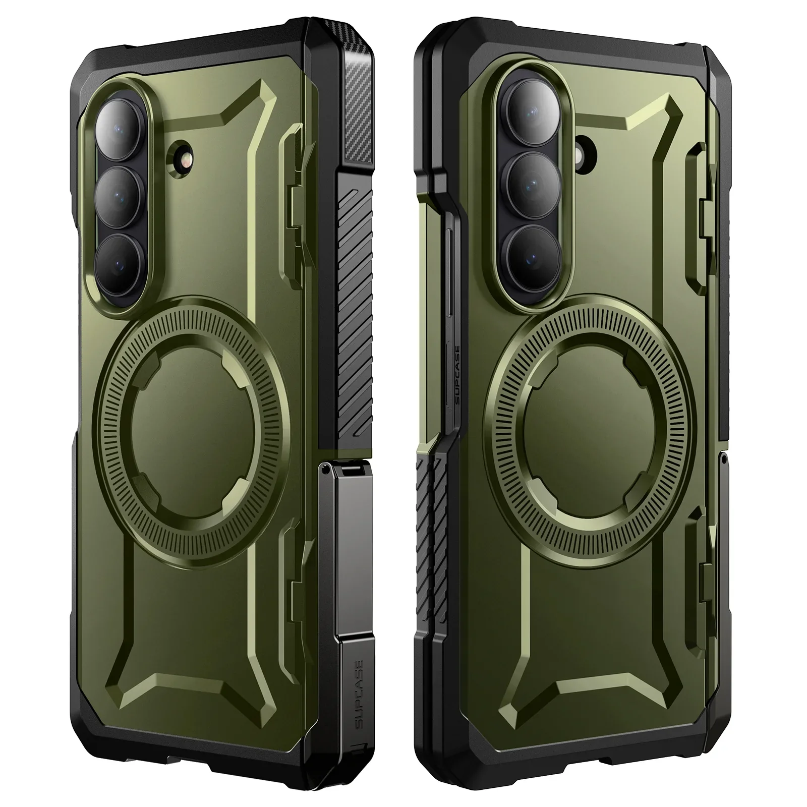 Galaxy Z Fold7 UB Grip MagSafe Case - Dark Green - Image 3