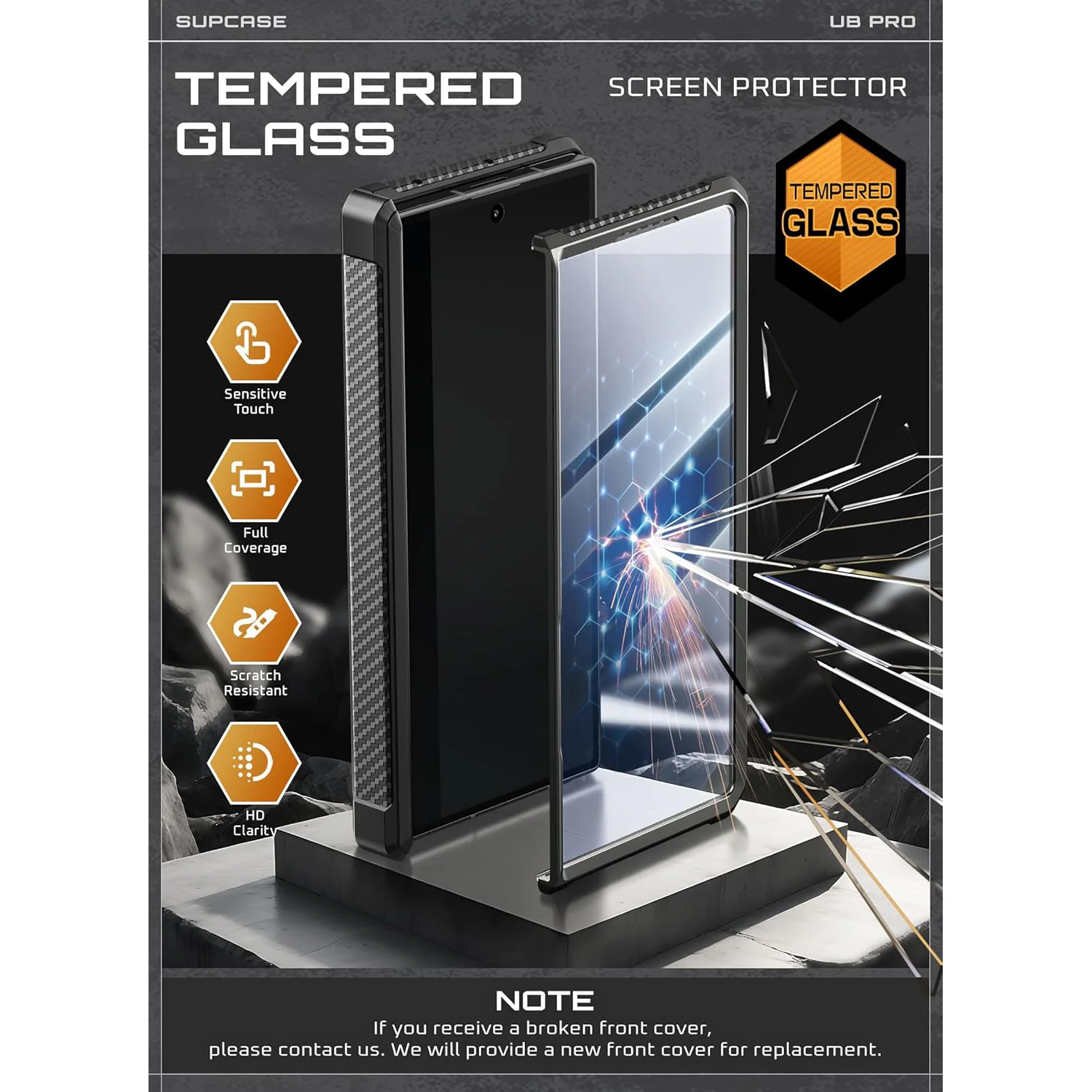 Galaxy Z Fold7 Unicorn Beetle PRO Rugged Case(open box) - Black - Image 6