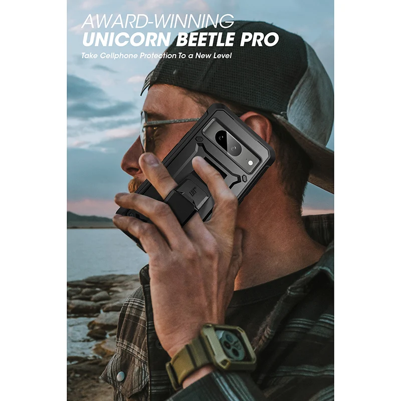 Google Pixel 8a Unicorn Beetle PRO Rugged Phone Case(open box)-Black - Image 10