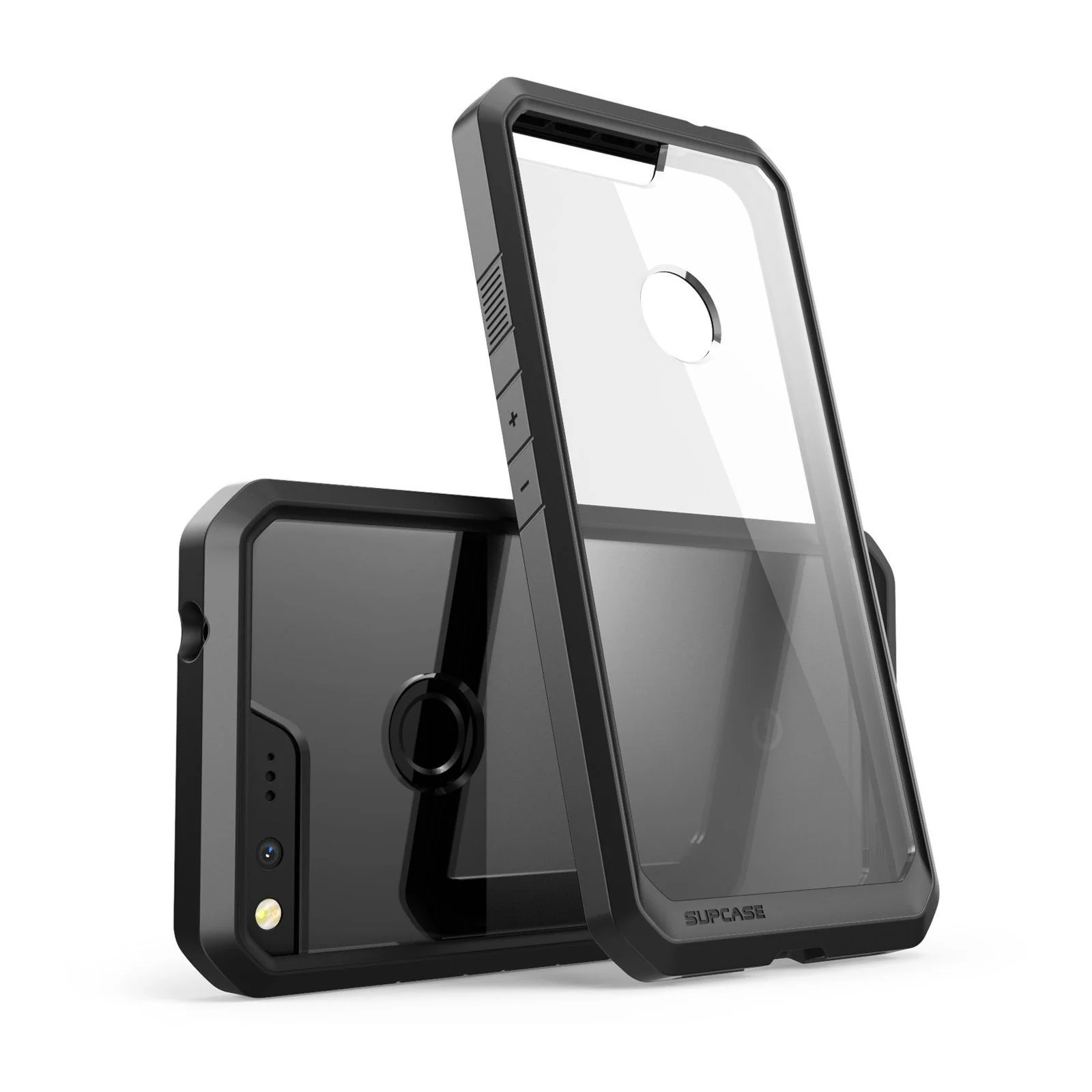 Google Pixel XL Unicorn Beetle Hybrid Protective Bumper Clear Case-Black - Image 2
