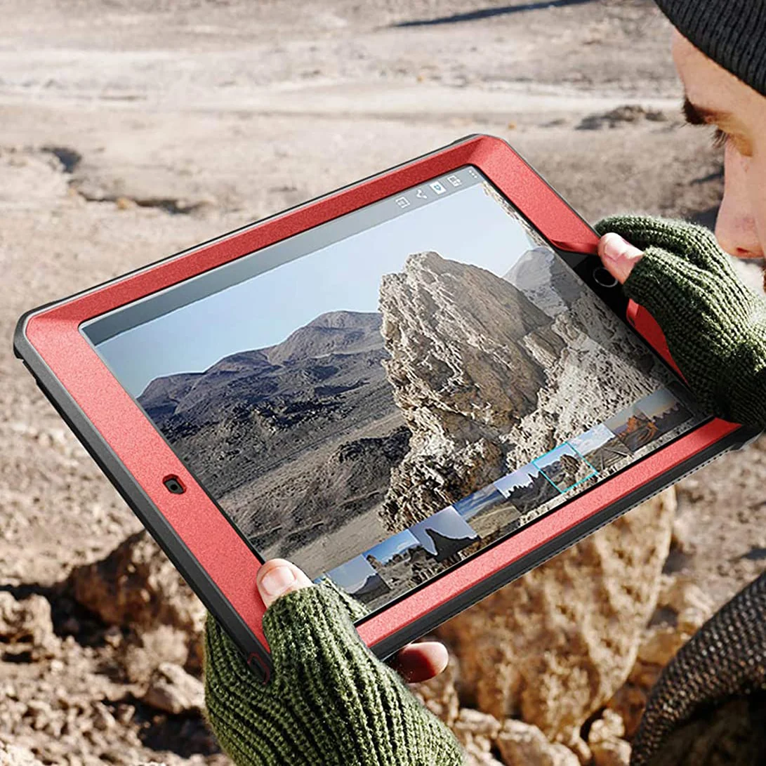 iPad 10.2 inch Unicorn Beetle PRO Rugged Case-Metallic Red - Image 7