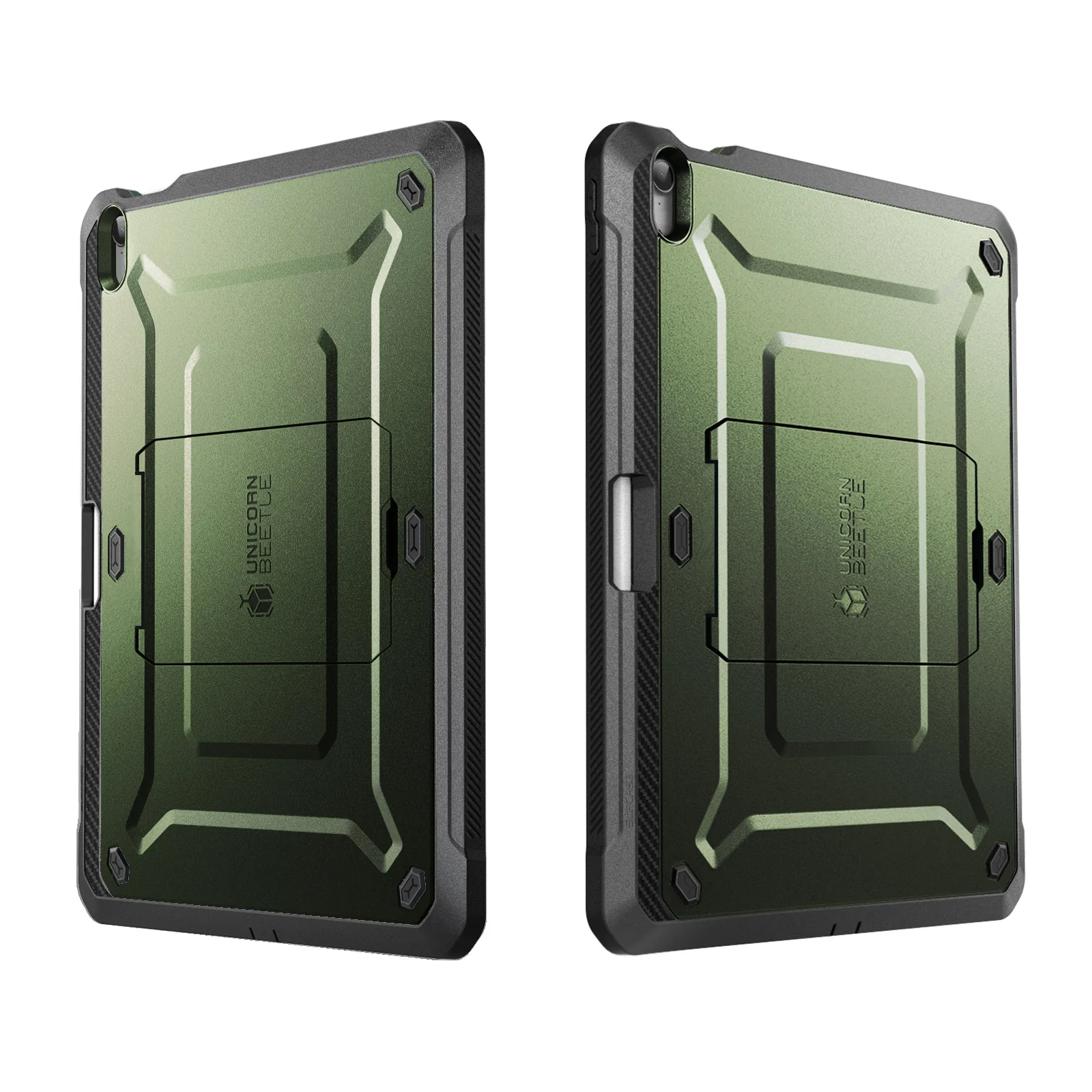 iPad 10.9" 2022 Unicorn Beetle PRO Rugged Kickstand Case-Dark Green - Image 8