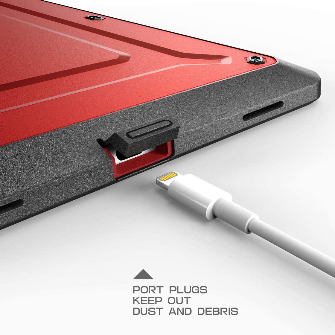 iPad 9.7 inch Unicorn Beetle Pro Full-Body Case-Metallic Red - Image 5