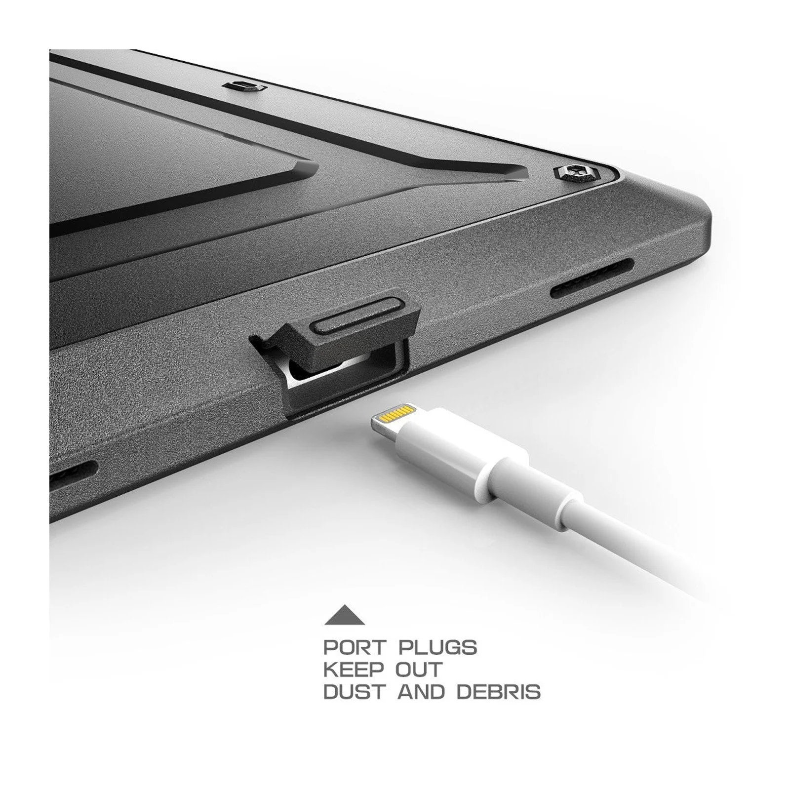 iPad 9.7 inch Unicorn Beetle Pro Full-Body Case(open box)-Black - Image 5