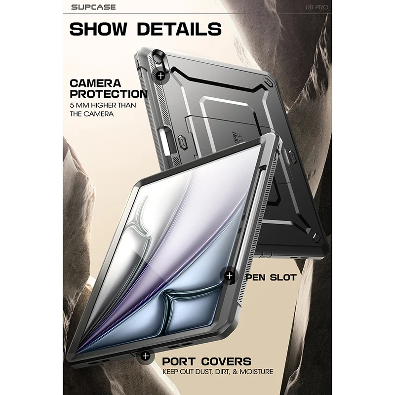 iPad Air 13 Inch (2024) Unicorn Beetle Pro Rugged Case-Black - Image 7