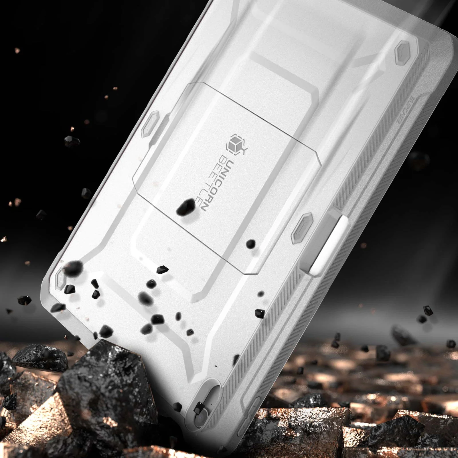 iPad Air 4 / 5 Unicorn Beetle PRO Rugged Kickstand Case(open box)-White - Image 3