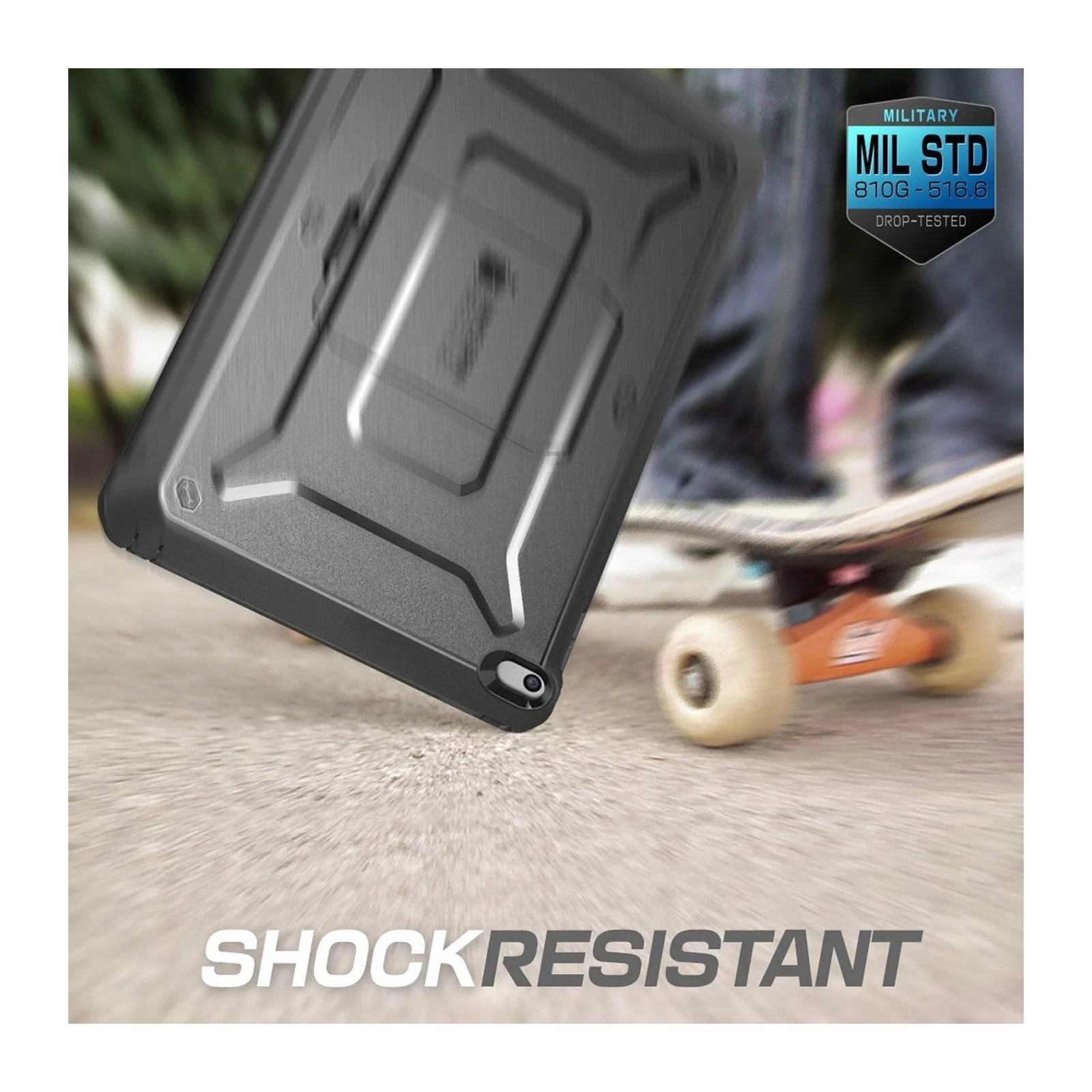 iPad mini 5 Unicorn Beetle PRO Shockproof Rugged Case-Black - Image 6