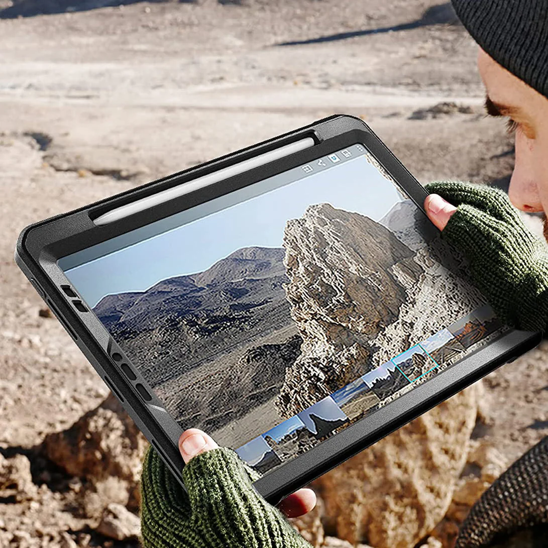 iPad Pro 11 Inch (2021 & 2022) Unicorn Beetle Pro Rugged Case(open box)-Black - Image 7