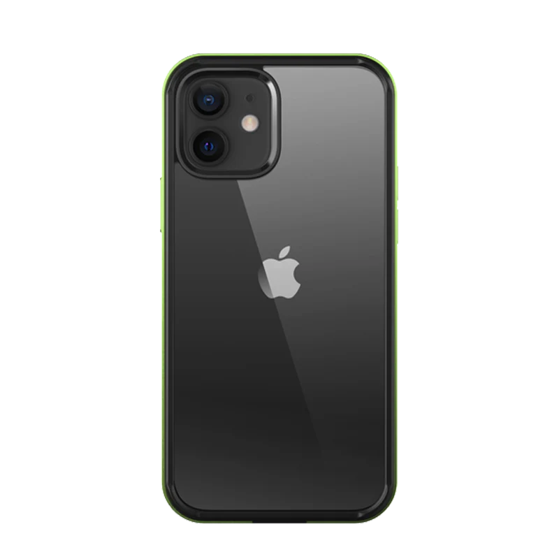 iPhone 11 6.1 inch Unicorn Beetle Edge Clear Bumper Case-Dark Green