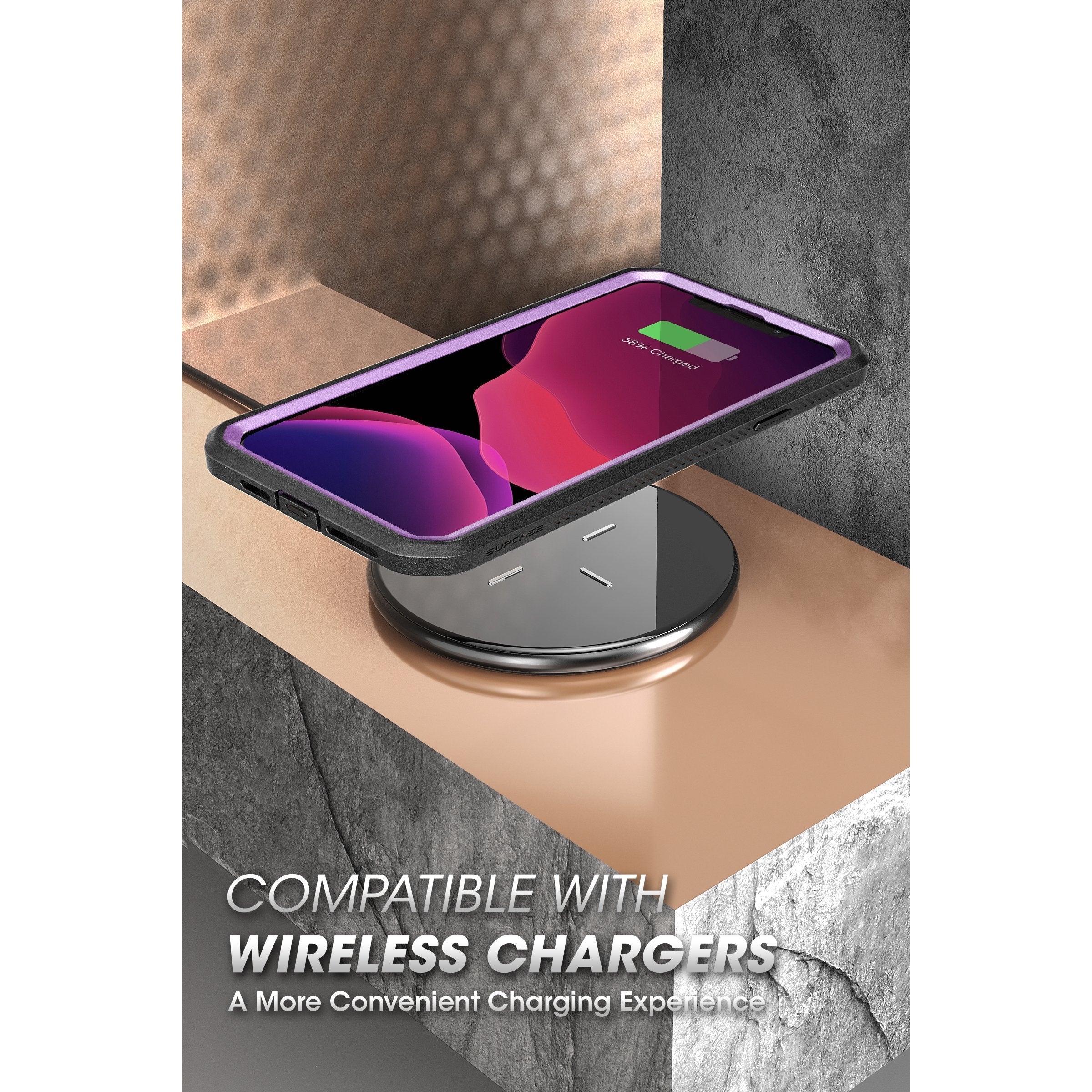 iPhone 11 6.1 inch Unicorn Beetle Pro Rugged Case-Metallic Purple - Image 6