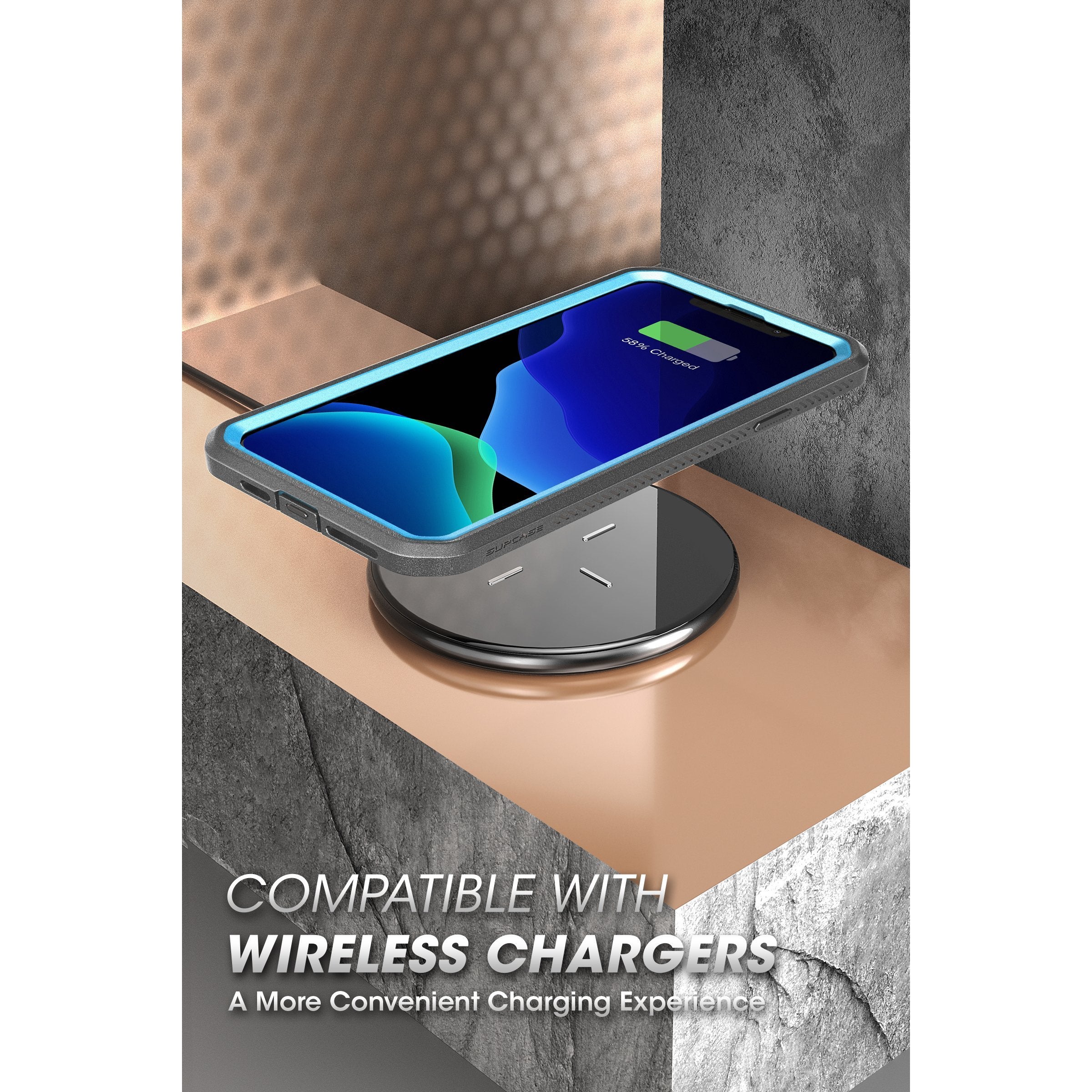 iPhone 11 Pro 5.8 inch Unicorn Beetle Pro Full Body Rugged Case-Blue - Image 6