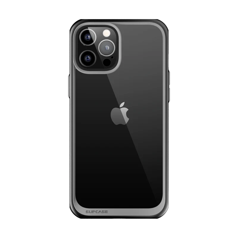 iPhone 12 Pro Max 6.7 inch Unicorn Beetle Style Slim Clear Case-Black - Image 6