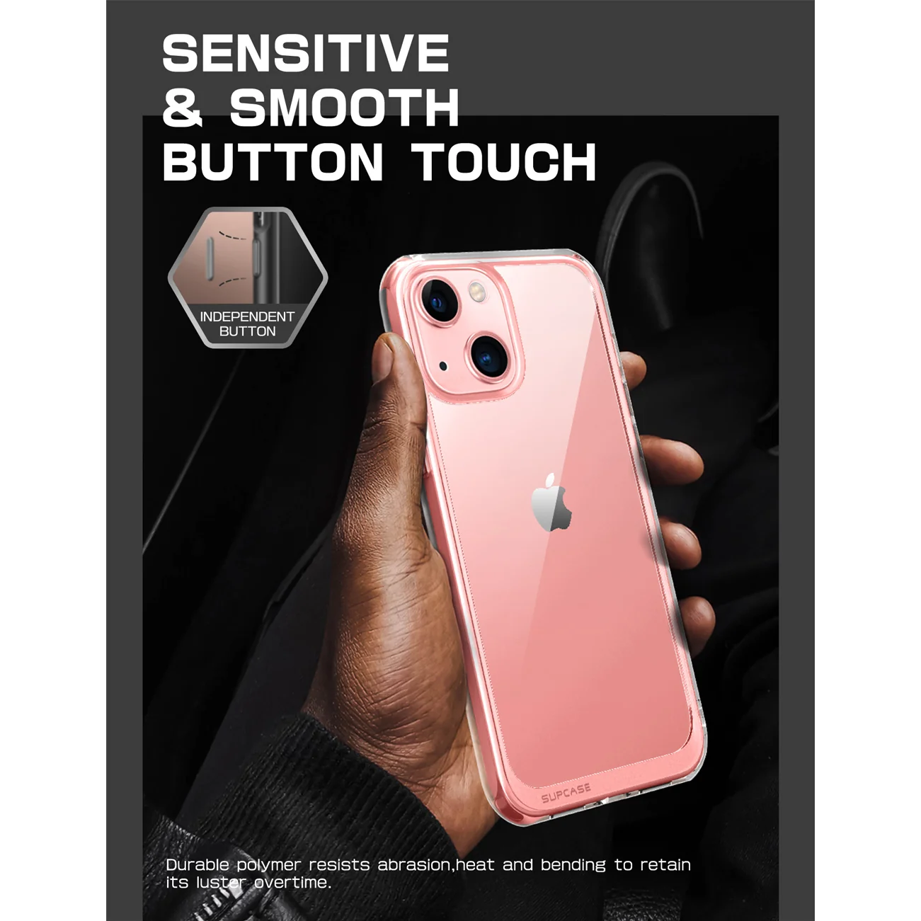 iPhone 13 6.1 inch Unicorn Beetle Style Slim Clear Case-Clear - Image 8