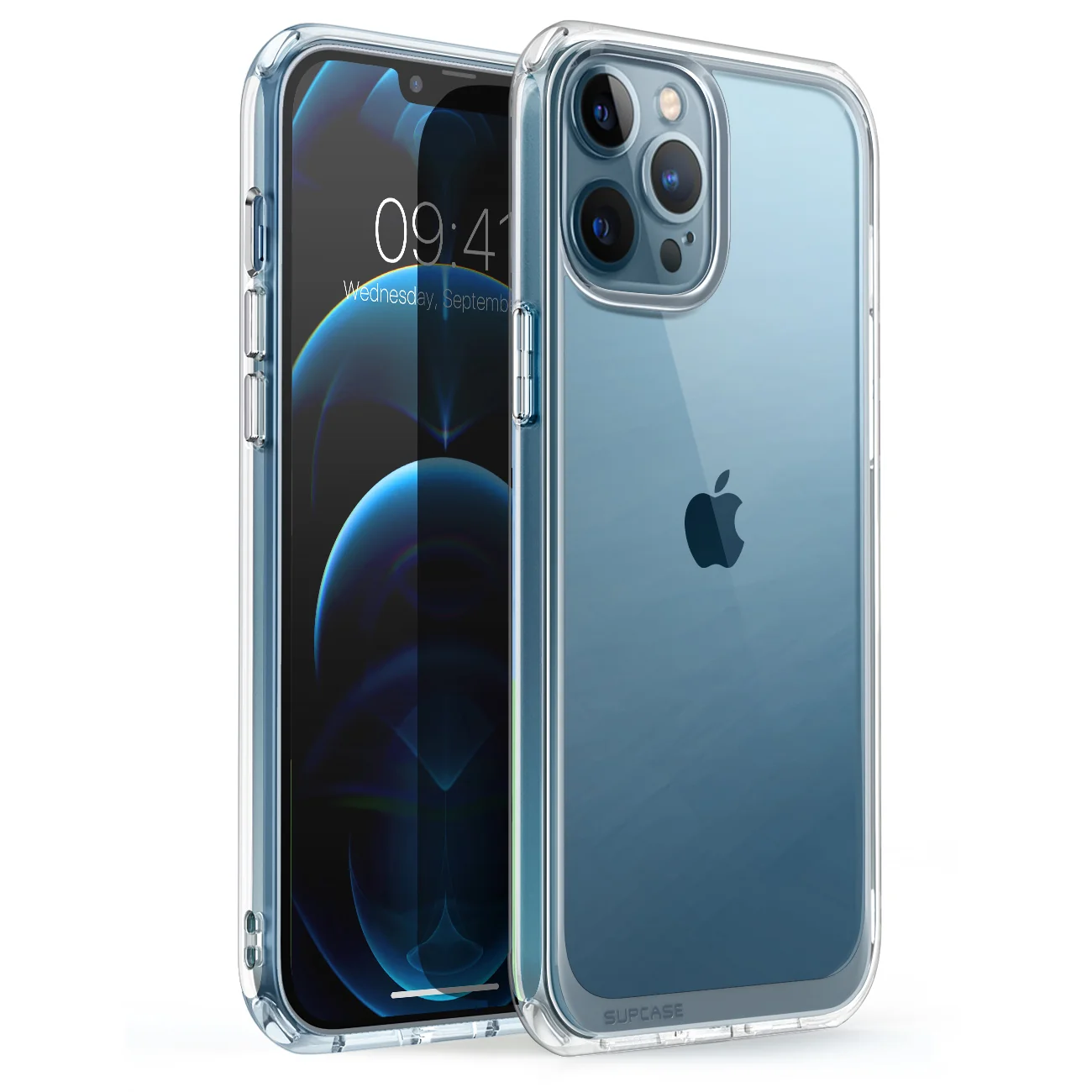 iPhone 13 Pro 6.1 inch Unicorn Beetle Style Slim Clear Case-Clear - Image 2