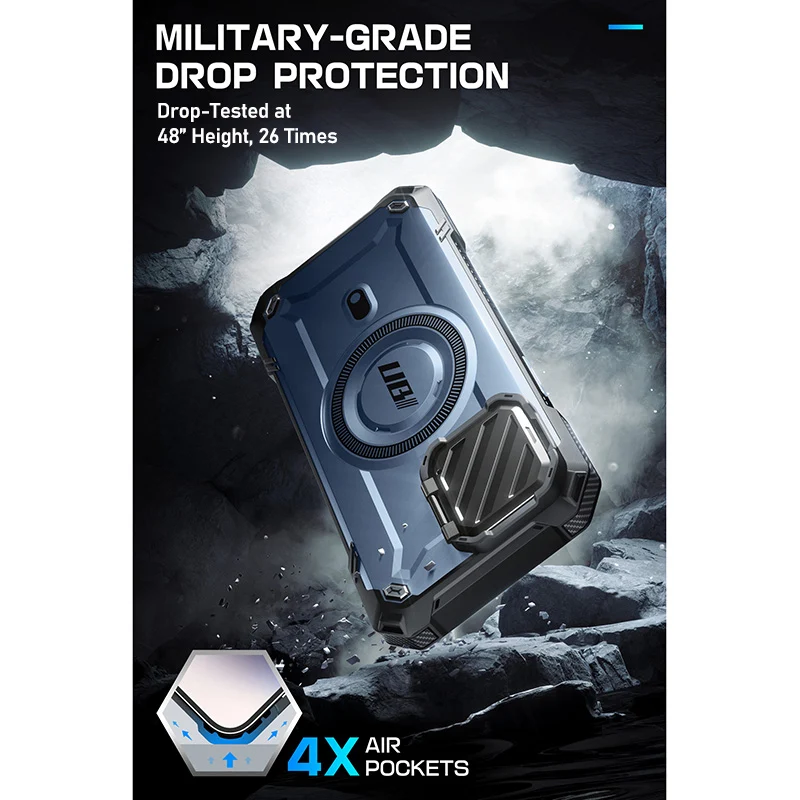 iPhone 13 Pro Max 6.7 inch Unicorn Beetle MAG XT MagSafe Holster Case-Metallic Blue - Image 5