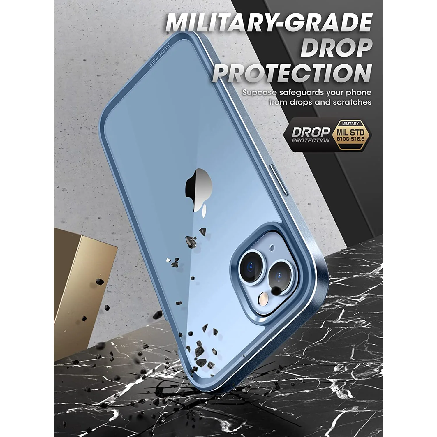 iPhone 14 Plus 6.7 inch Unicorn Beetle Edge XT Case-Blue - Image 6