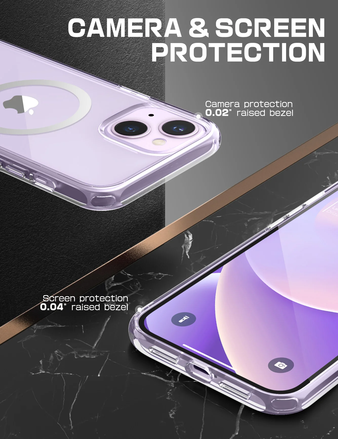 iPhone 14 Plus 6.7 inch Unicorn Beetle MAG Slim Clear MagSafe Case-Clear - Image 6