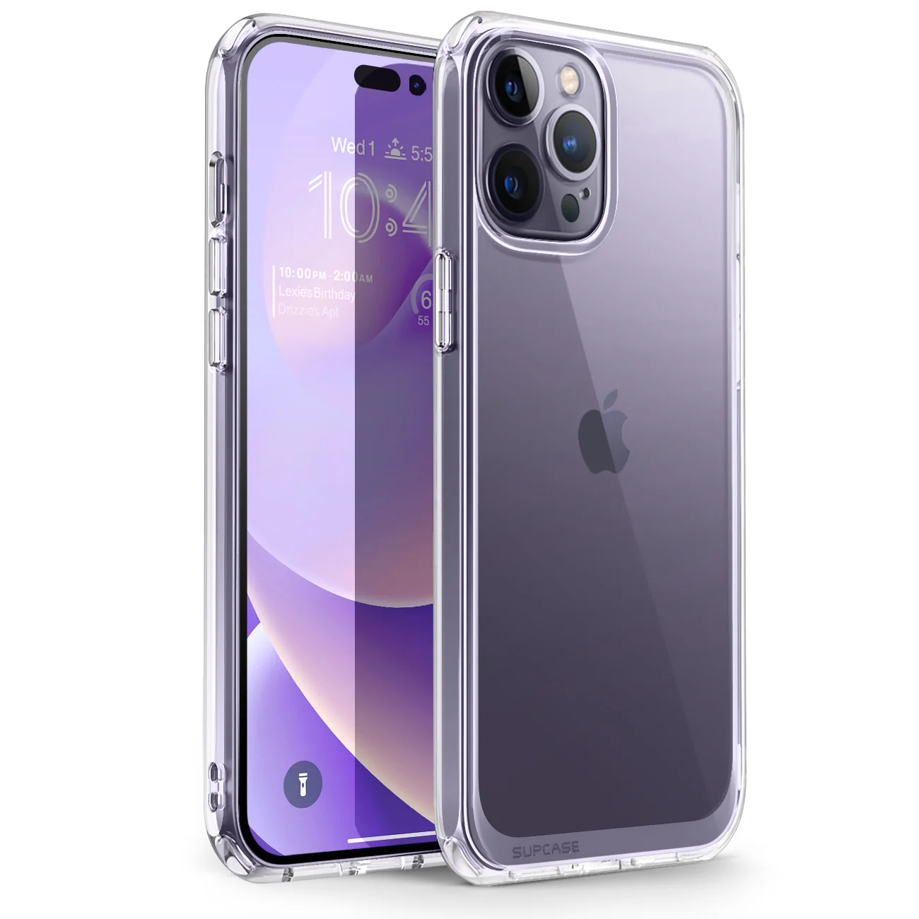 iPhone 14 Pro Max 6.7 inch Unicorn Beetle Style Slim Clear Case-Clear - Image 2