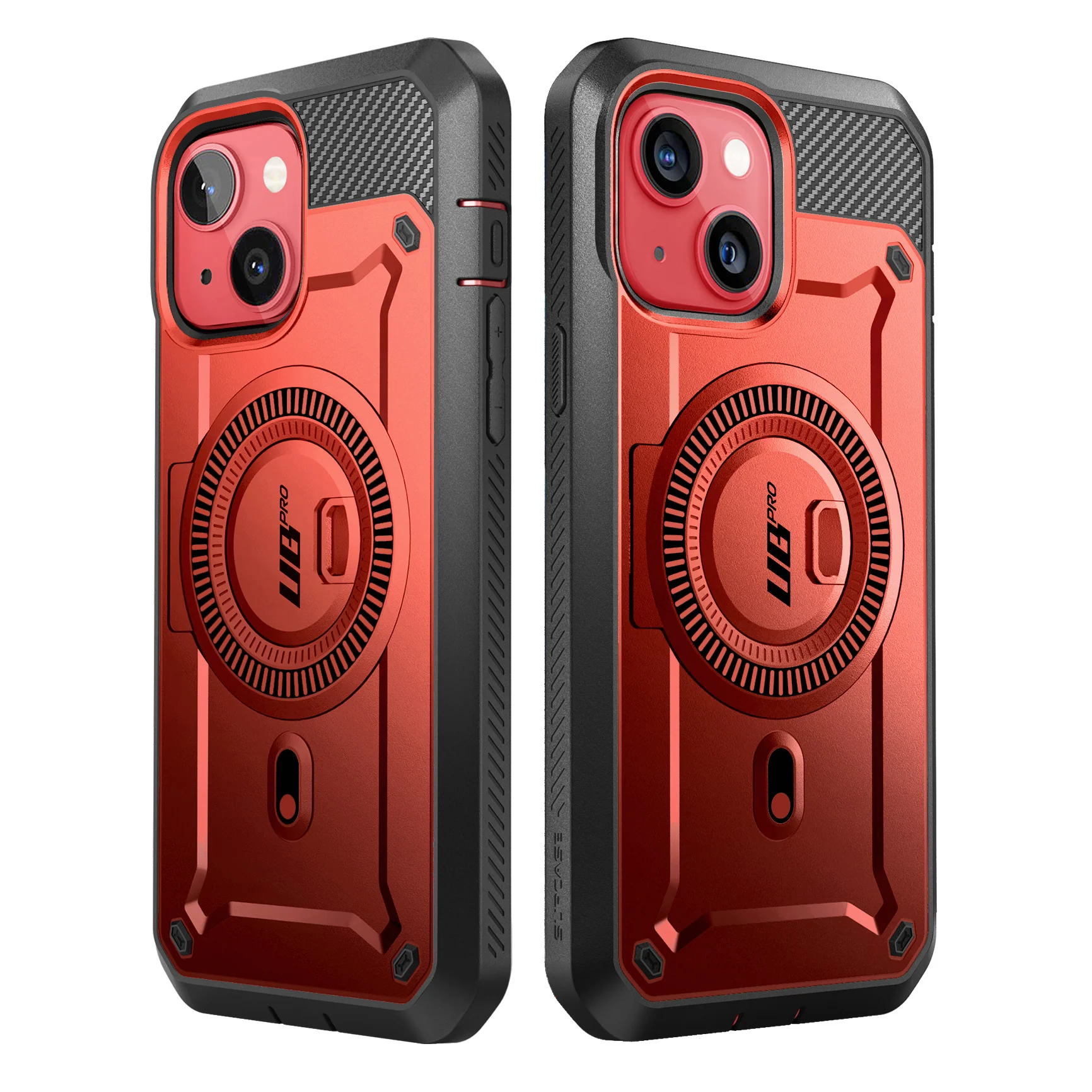 iPhone 15 6.1 inch Unicorn Beetle PRO MAG Rugged Case-Metallic Red - Image 10