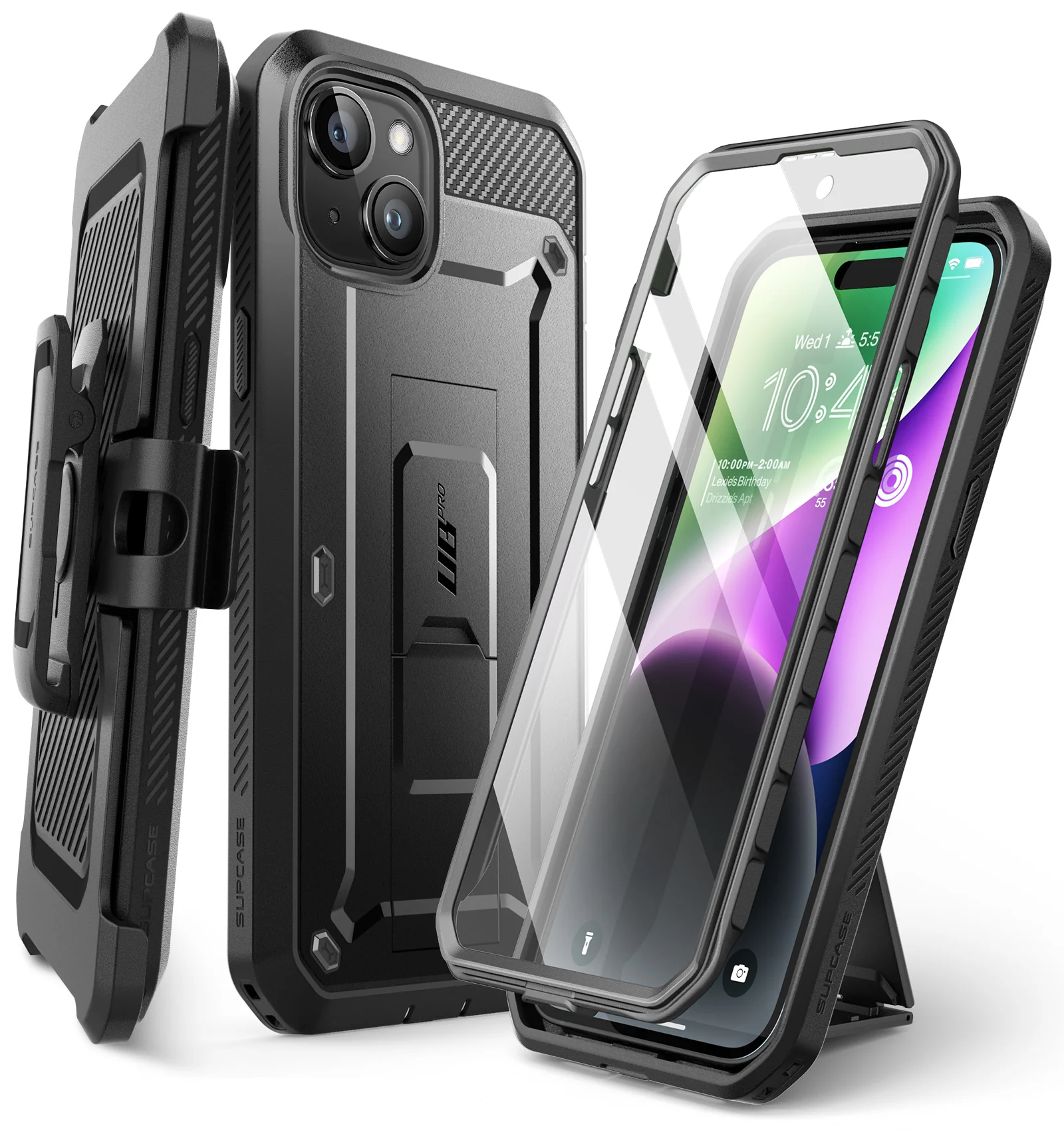 iPhone 15 Plus 6.7 inch Unicorn Beetle PRO Rugged Case(open box)-Black - Image 2