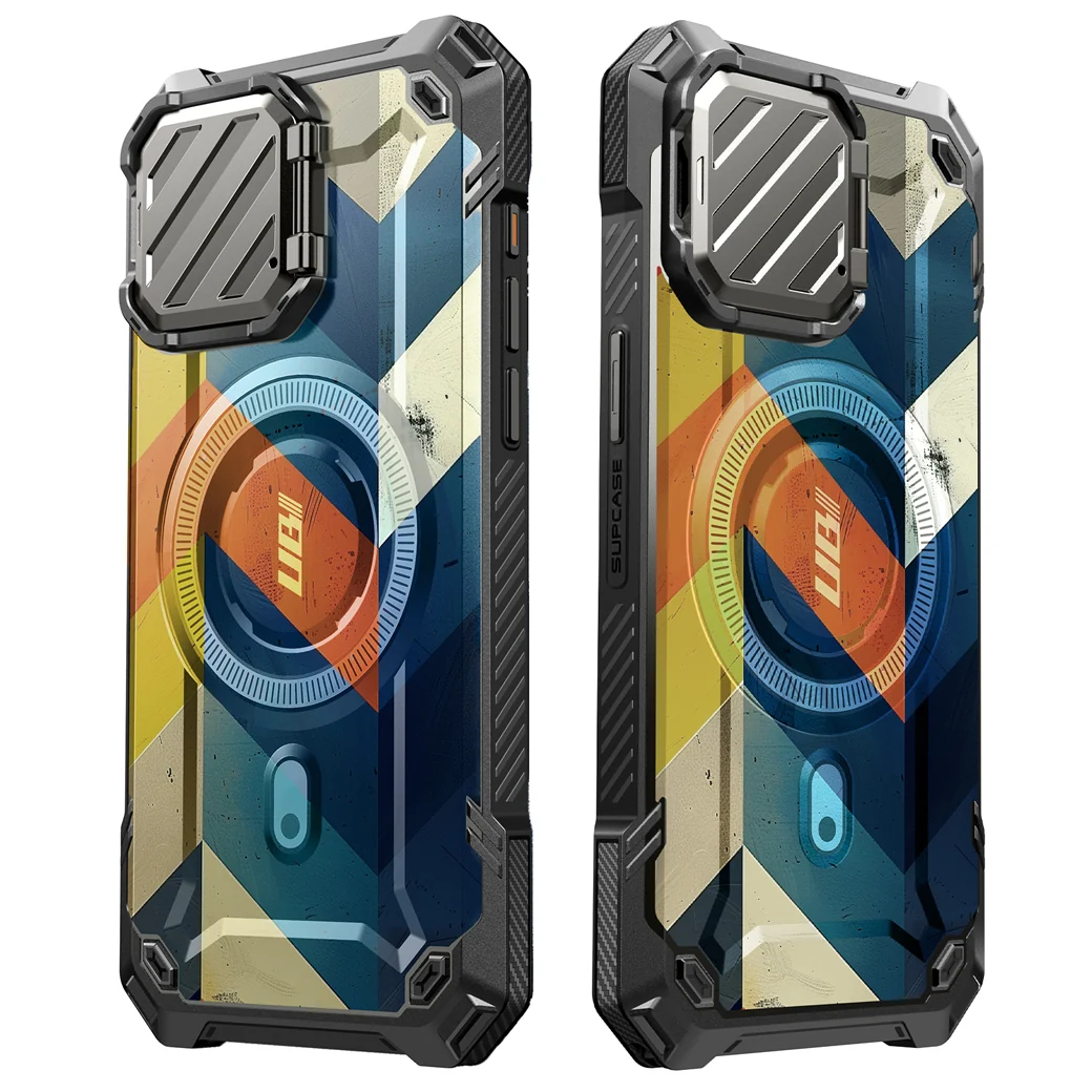 iPhone 15 Pro Max 6.7 inch Unicorn Beetle MAG XT MagSafe Case- Chevron - Image 9