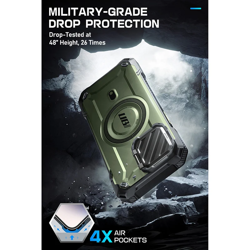 iPhone 15 Pro Max 6.7 inch Unicorn Beetle MAG XT MagSafe Case-Dark Green - Image 3