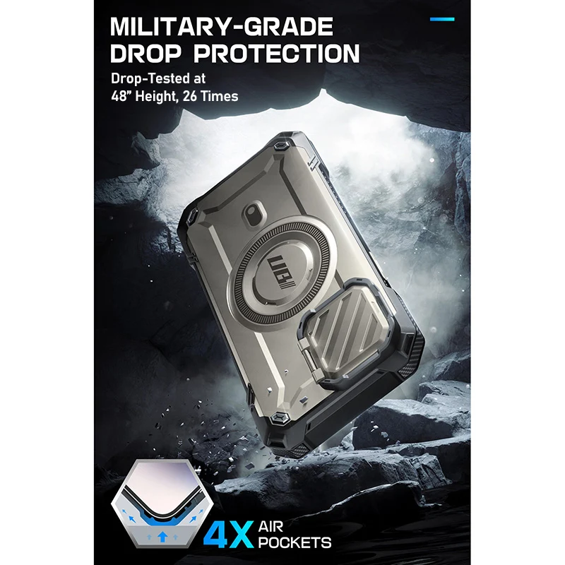 iPhone 15 Pro Max 6.7 inch Unicorn Beetle MAG XT MagSafe Case-Titan Gray - Image 3