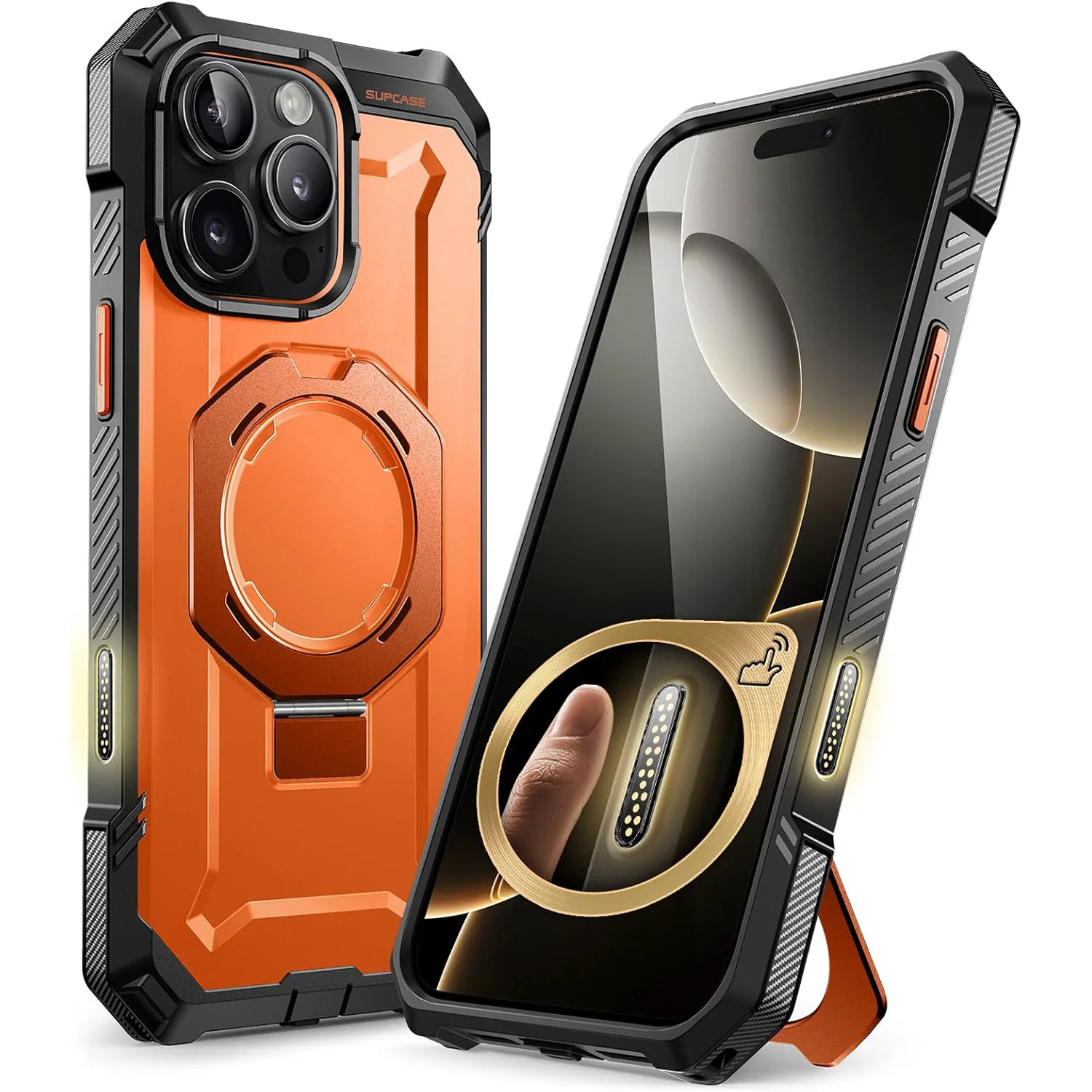 iPhone 16 Pro 6.3 inch UB Grip MagSafe Camera Control Button Phone Case-Magma - Image 2