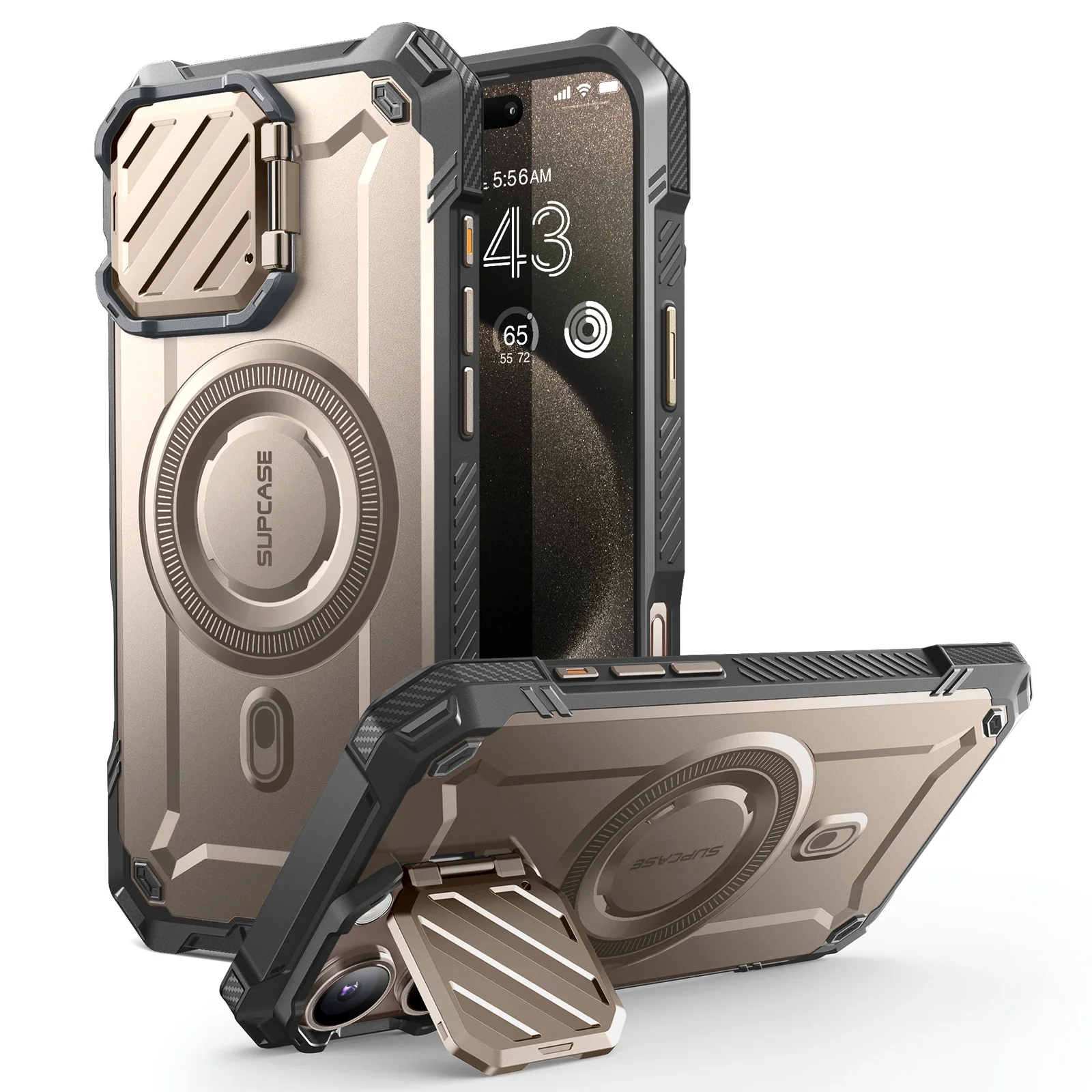 iPhone 16 Pro 6.3 inch Unicorn Beetle MAG XT MagSafe Case-Rose Gold - Image 3