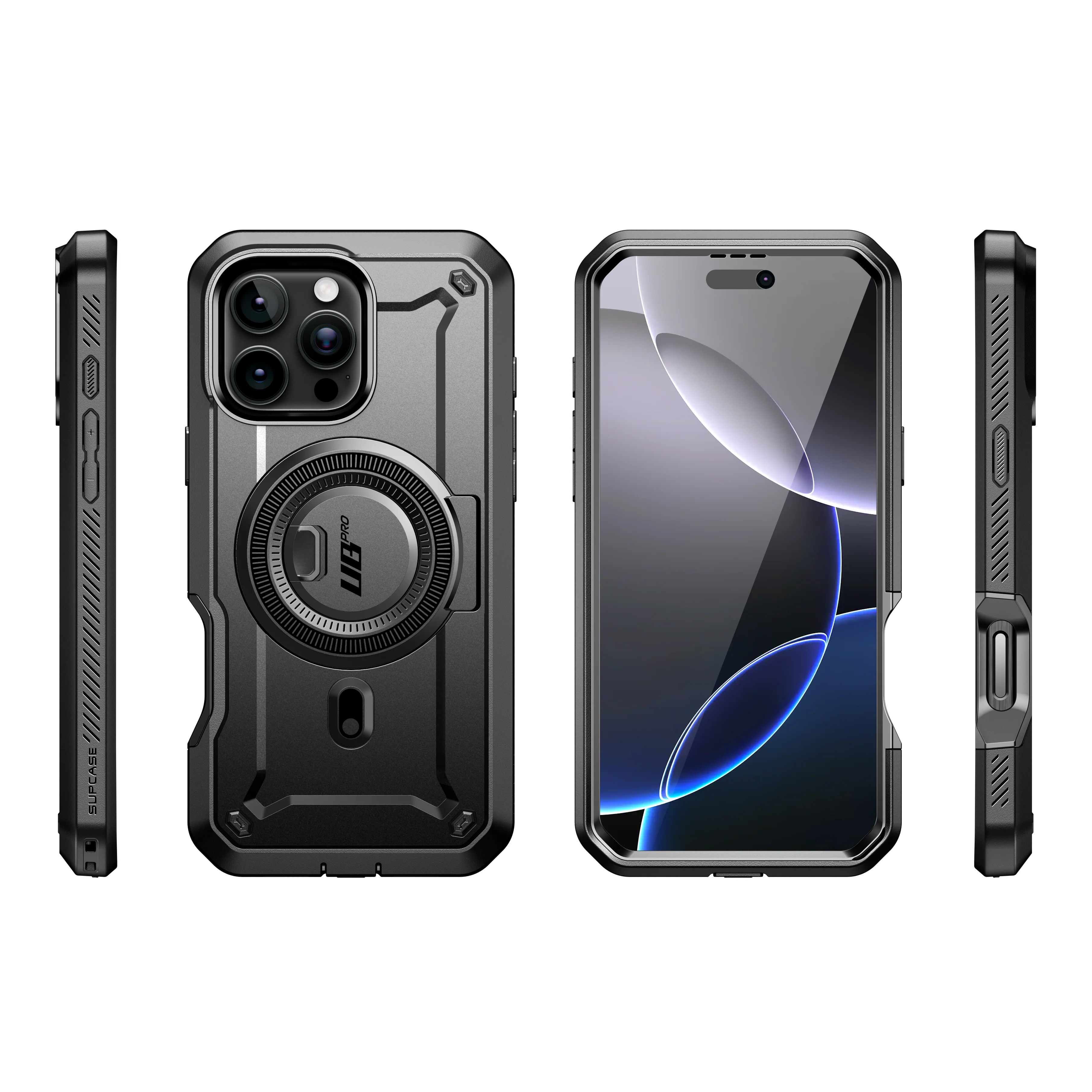 iPhone 16 Pro 6.3 inch Unicorn Beetle PRO MAG Rugged MagSafe Case(open box)-Gun Metal - Image 13