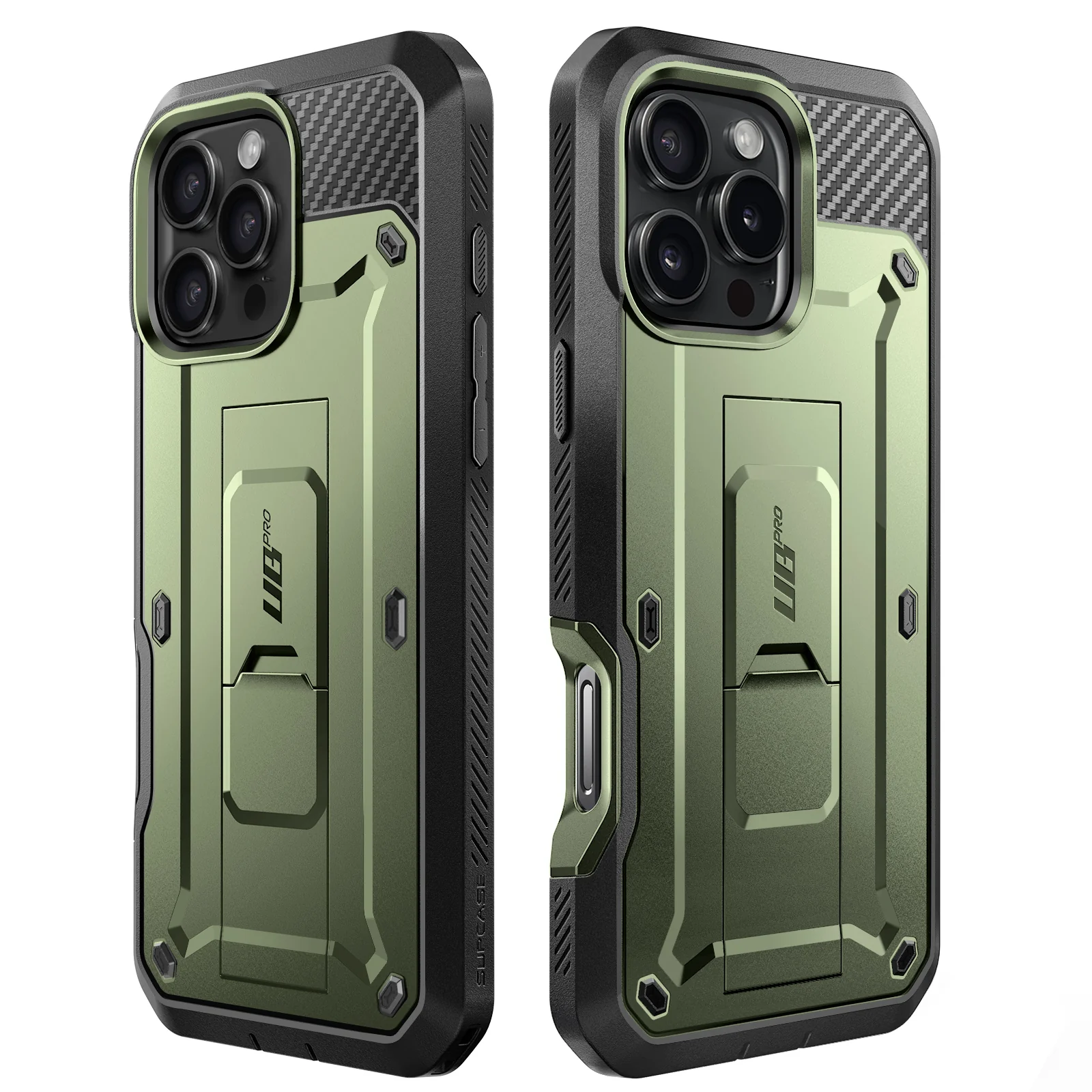 iPhone 16 Pro 6.3 inch Unicorn Beetle Pro Rugged Case(open box)-Dark Green - Image 10