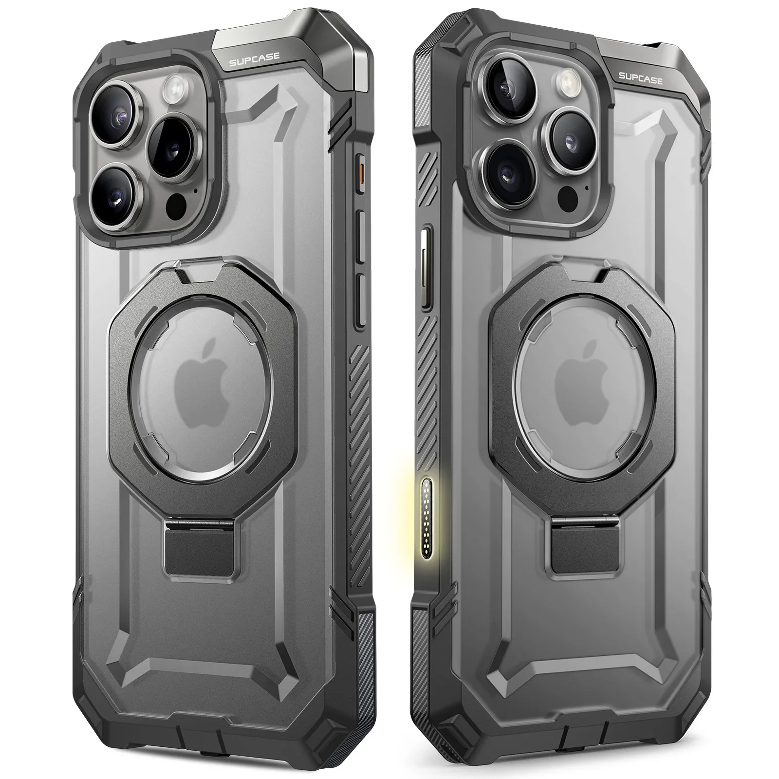 iPhone 16 Pro Max 6.9 inch UB Grip MagSafe Camera Control Button Phone Case-Gray - Image 3