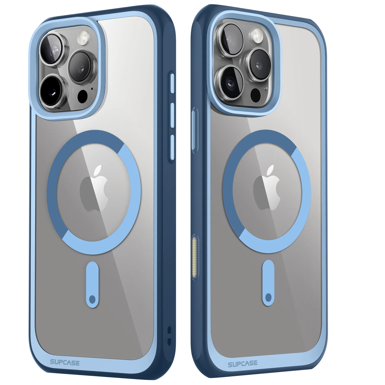 iPhone 16 Pro Max 6.9 inch Unicorn Beetle MAG Slim Clear MagSafe Camera Control Button Case(open box)-Blue - Image 10
