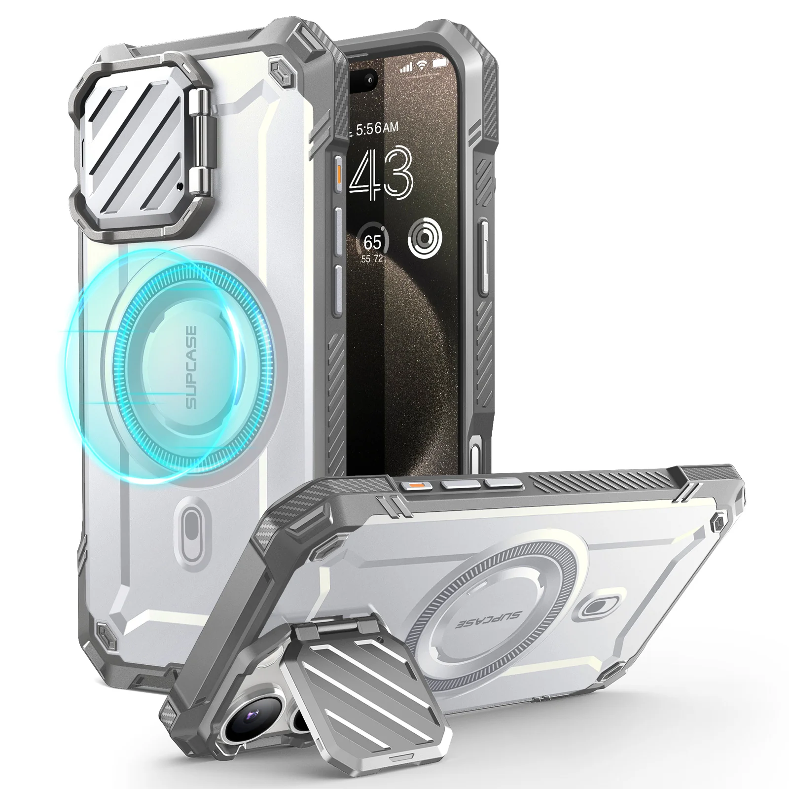 iPhone 16 Pro Max 6.9 inch Unicorn Beetle MAG XT MagSafe Case- White - Image 2