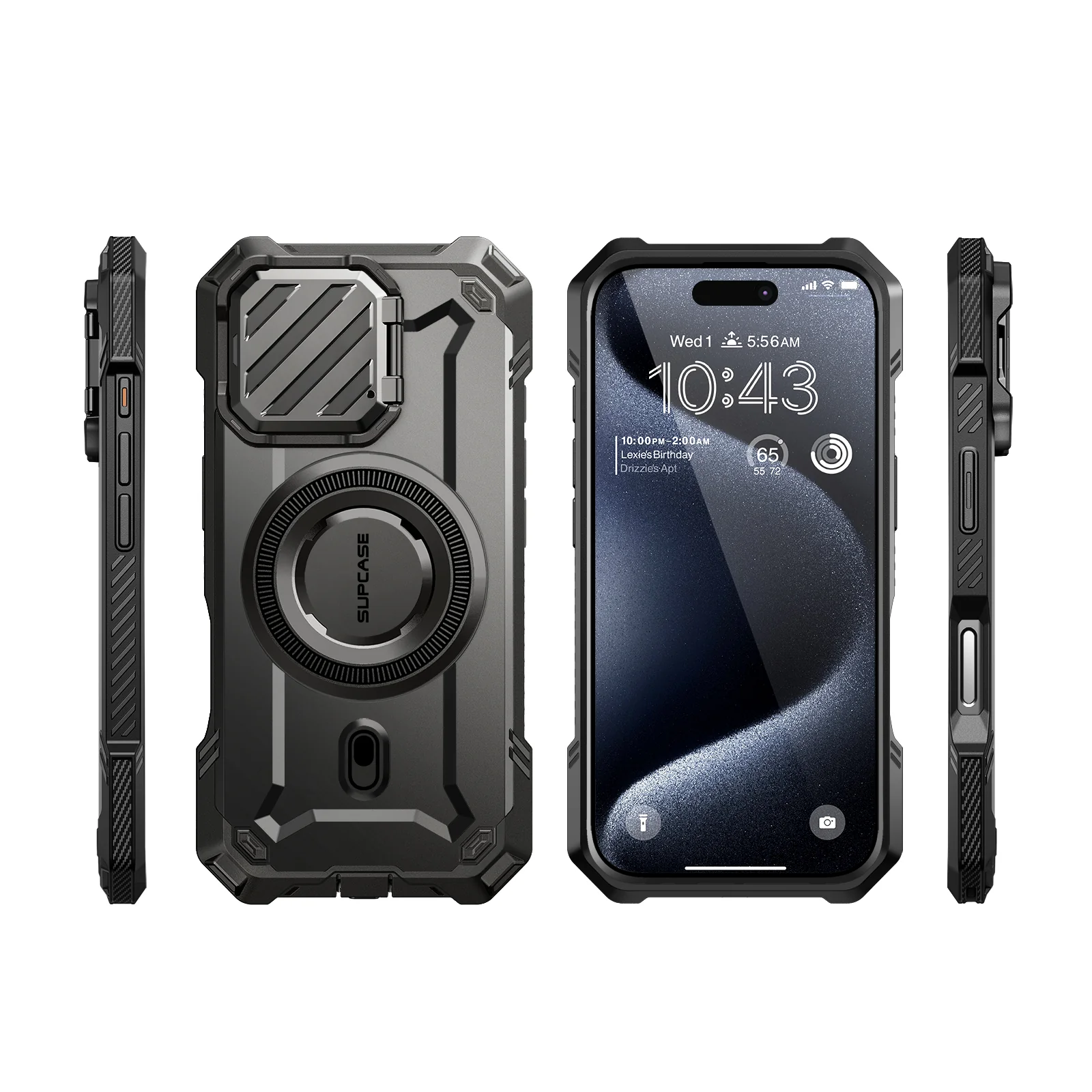 OPEN BOX | iPhone 16 Pro Max 6.9 inch Unicorn Beetle MAG XT MagSafe Case - Black - Image 12