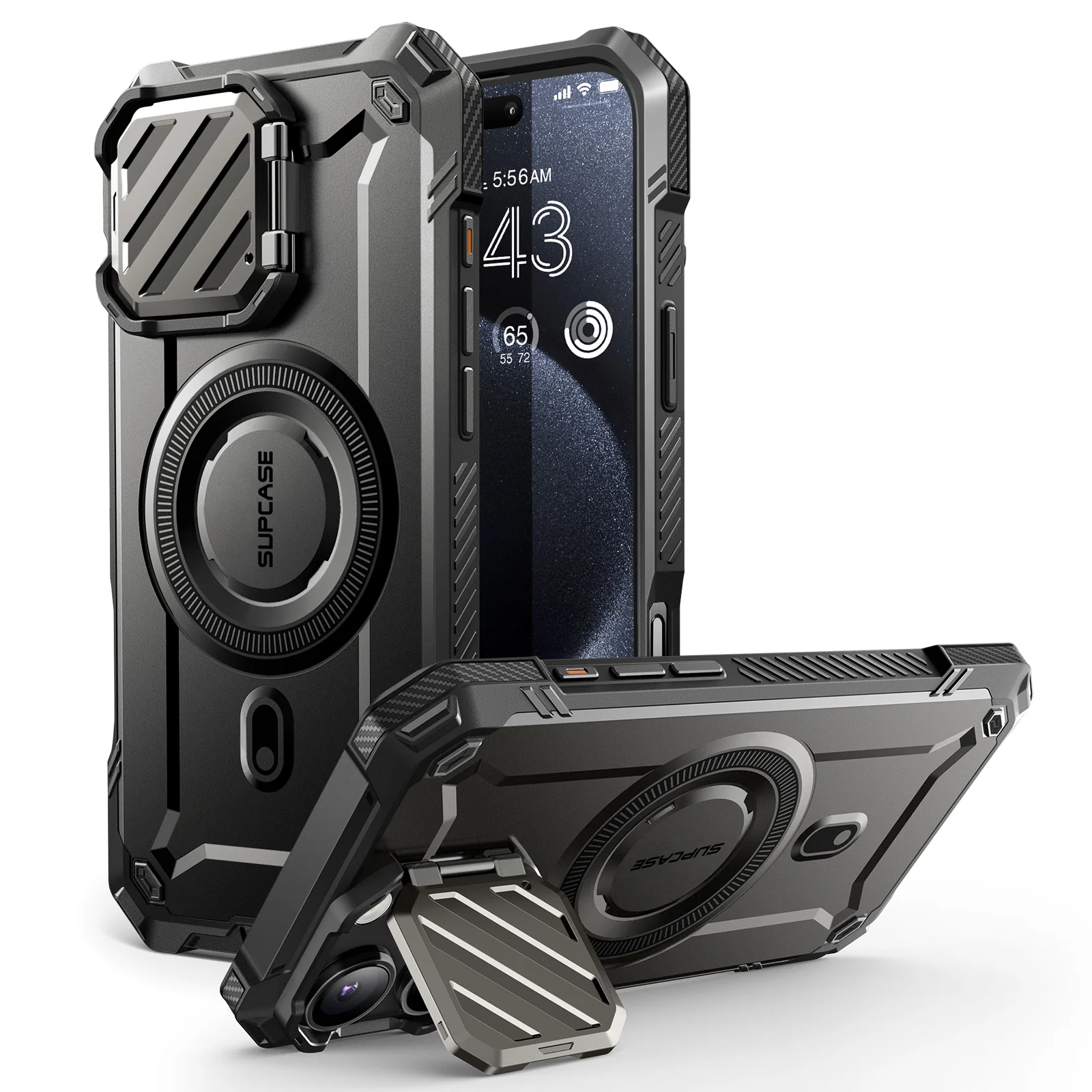 OPEN BOX | iPhone 16 Pro Max 6.9 inch Unicorn Beetle MAG XT MagSafe Case - Black - Image 3