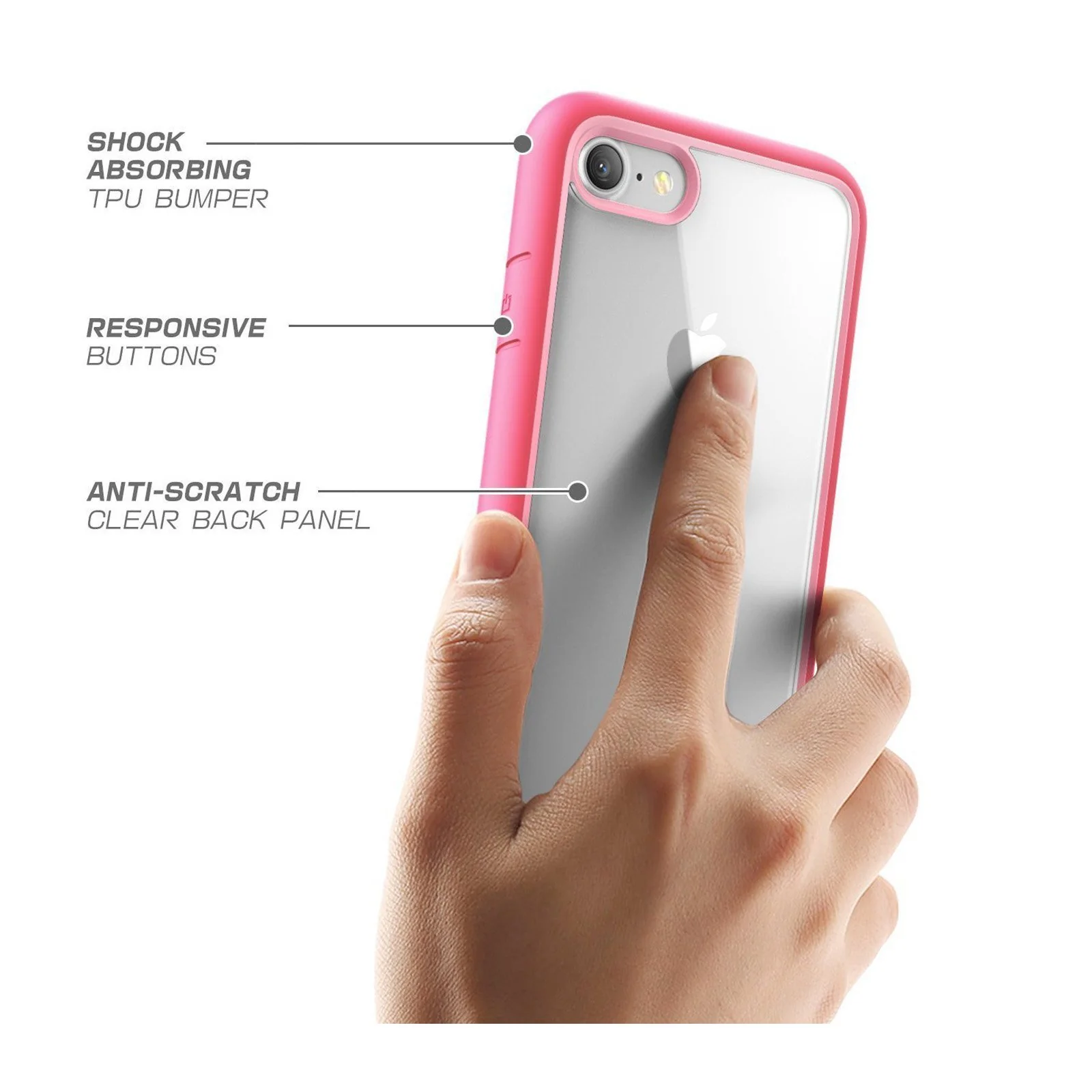 iPhone 7 / 8 Unicorn Beetle Style-Pink - Image 6