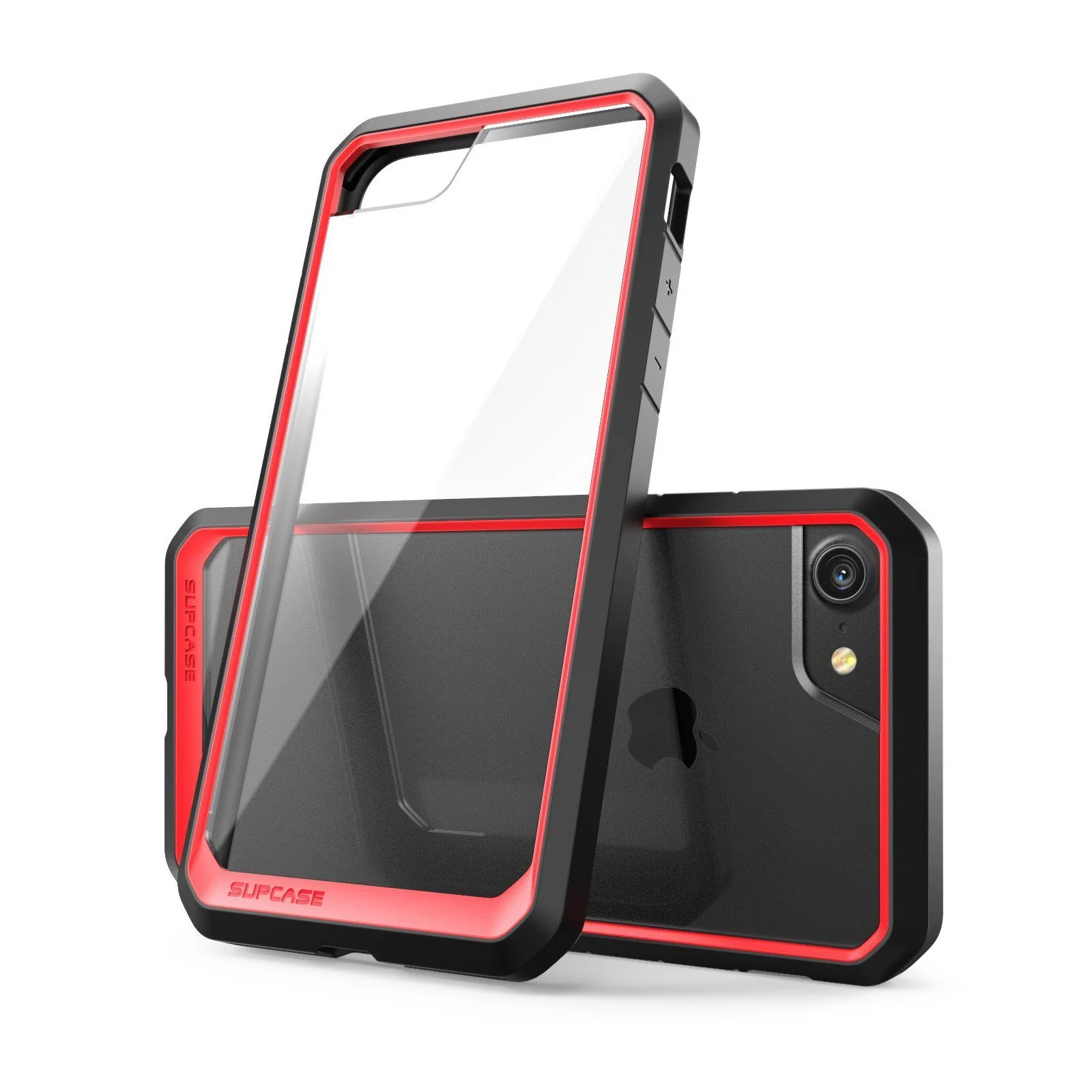 iPhone 8 Unicorn Beetle Hybrid Protective Bumper Case-Red - Image 4