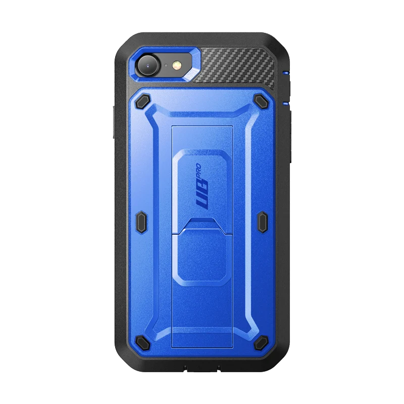 iPhone SE Unicorn Beetle Pro Full-Body Case with Kickstand-Dark Blue